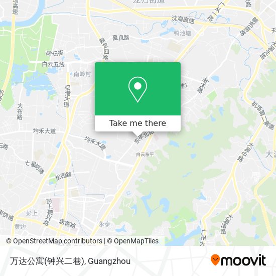 万达公寓(钟兴二巷) map