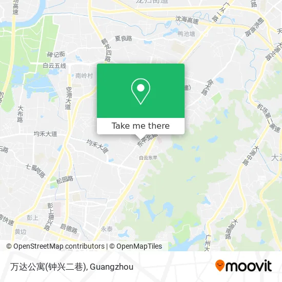 万达公寓(钟兴二巷) map