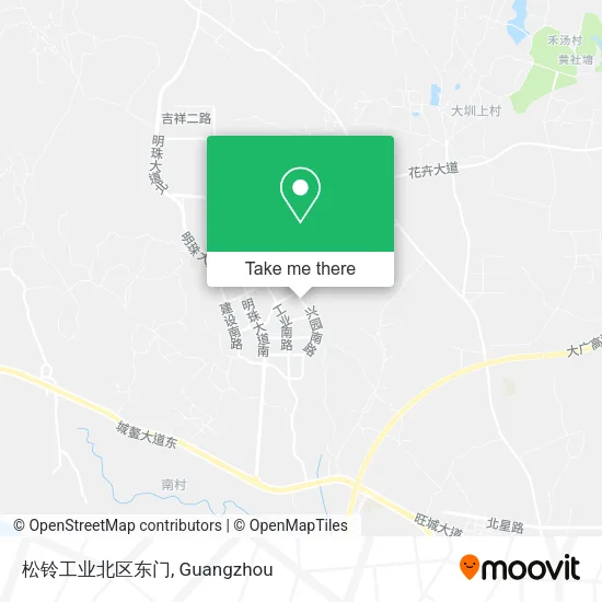 松铃工业北区东门 map