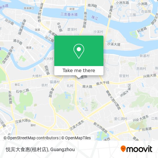 悦宾大食惠(植村店) map