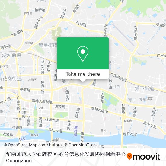 华南师范大学石牌校区-教育信息化发展协同创新中心 map