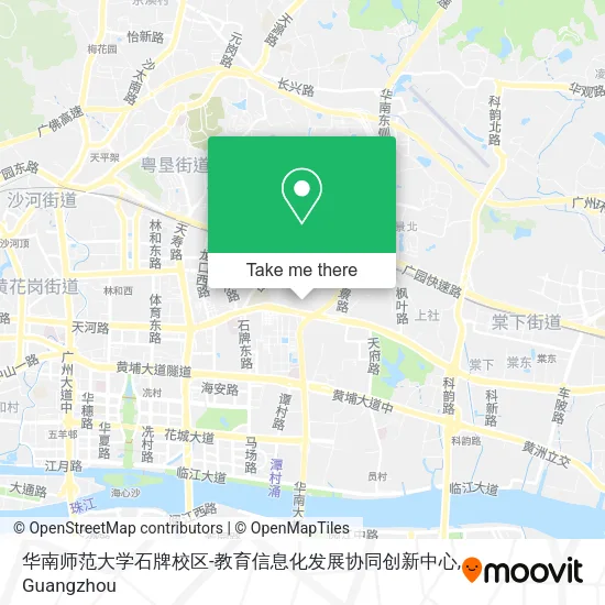华南师范大学石牌校区-教育信息化发展协同创新中心 map