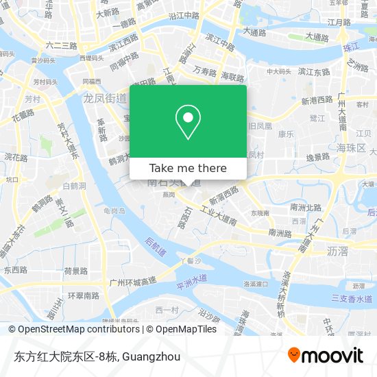 东方红大院东区-8栋 map