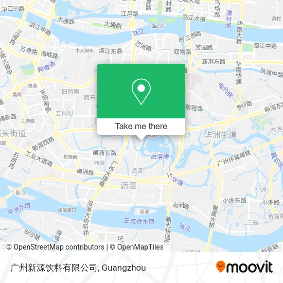 广州新源饮料有限公司 map