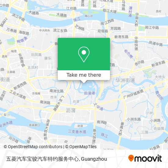 五菱汽车宝骏汽车特约服务中心 map