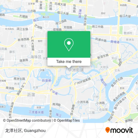 龙潭社区 map