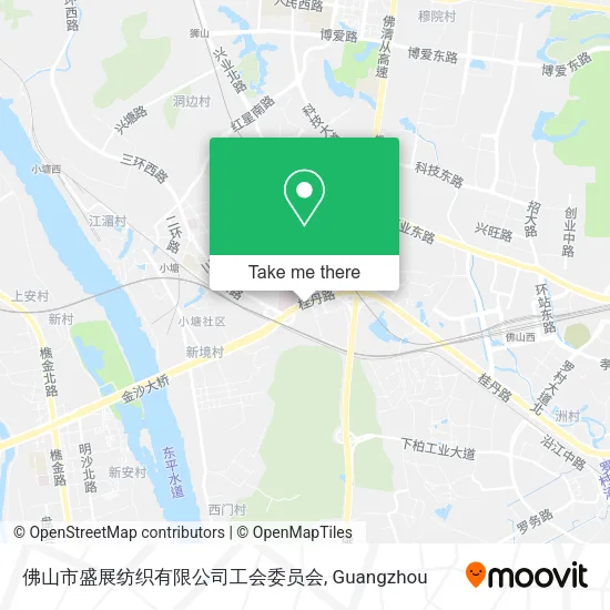 佛山市盛展纺织有限公司工会委员会 map