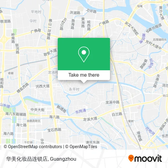 华美化妆品连锁店 map