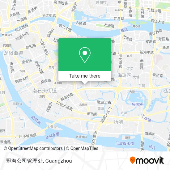 冠海公司管理处 map