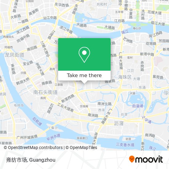 雍纺市场 map