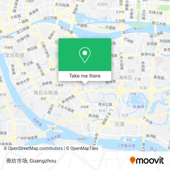 雍纺市场 map