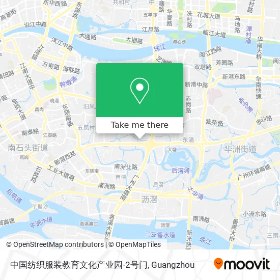 中国纺织服装教育文化产业园-2号门 map