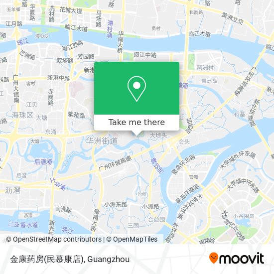 金康药房(民慕康店) map
