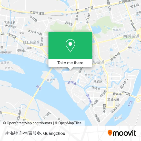 南海神庙-售票服务 map