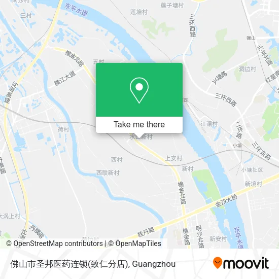 佛山市圣邦医药连锁(致仁分店) map