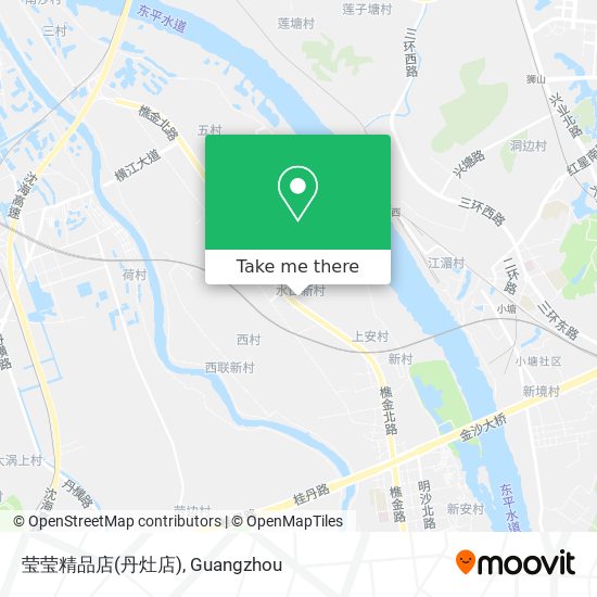 莹莹精品店(丹灶店) map