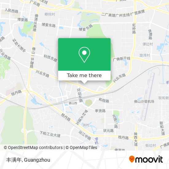 丰满年 map