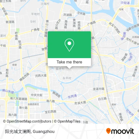 阳光城文澜阁 map