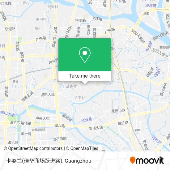 卡姿兰(佳华商场跃进路) map