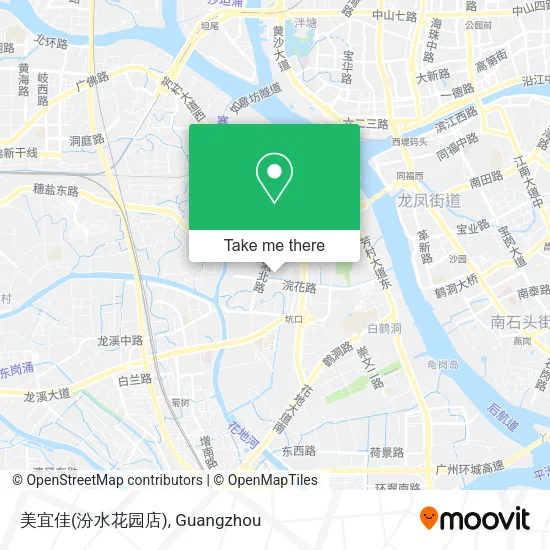 美宜佳(汾水花园店) map