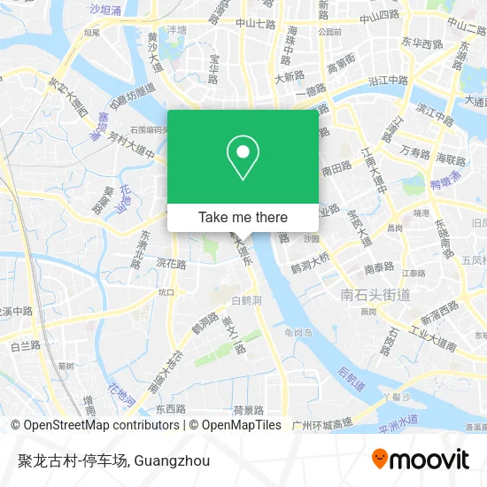 聚龙古村-停车场 map