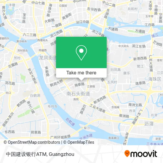 中国建设银行ATM map