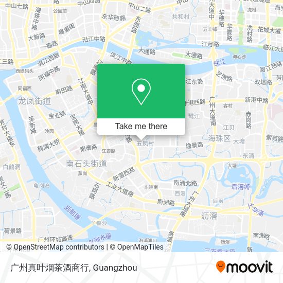 广州真叶烟茶酒商行 map