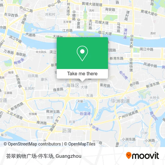 荟翠购物广场-停车场 map