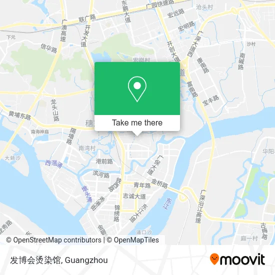 发博会烫染馆 map