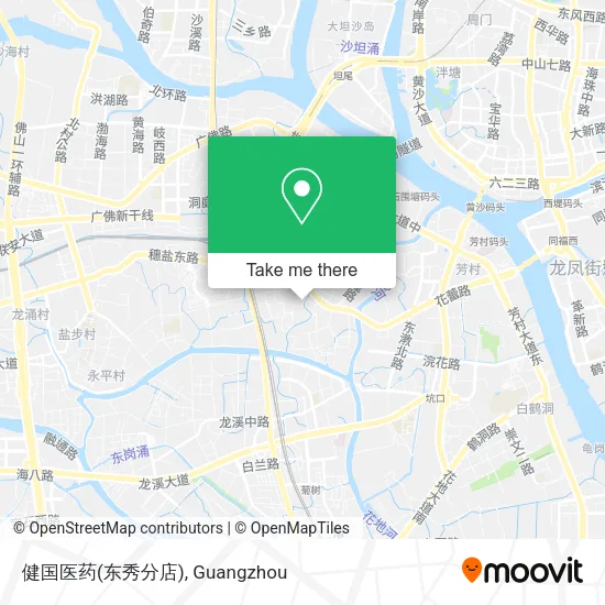 健国医药(东秀分店) map