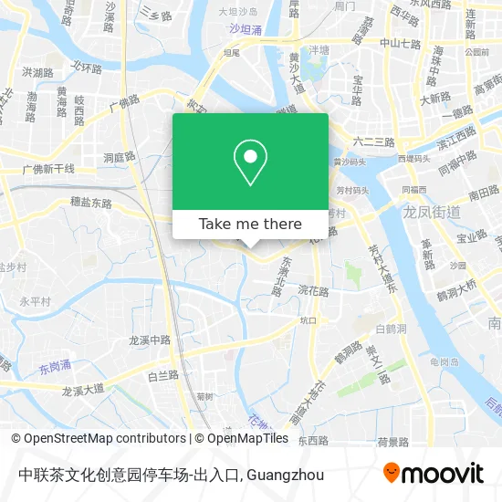 中联茶文化创意园停车场-出入口 map