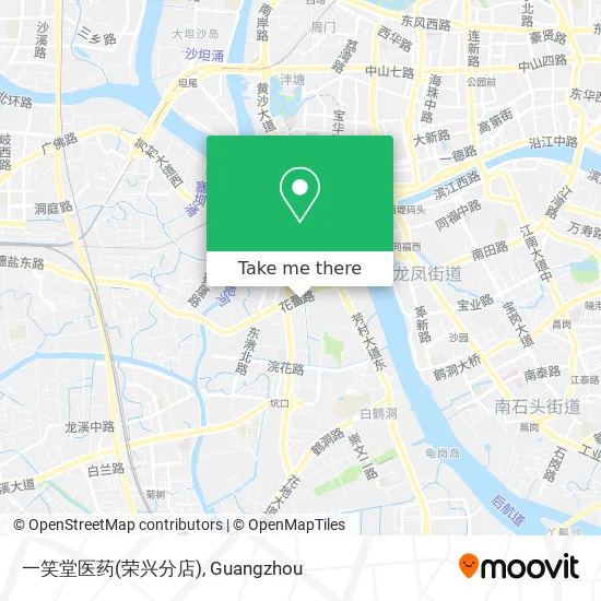 一笑堂医药(荣兴分店) map