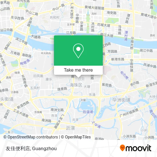 友佳便利店 map