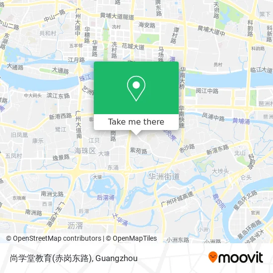 尚学堂教育(赤岗东路) map