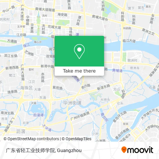 广东省轻工业技师学院 map