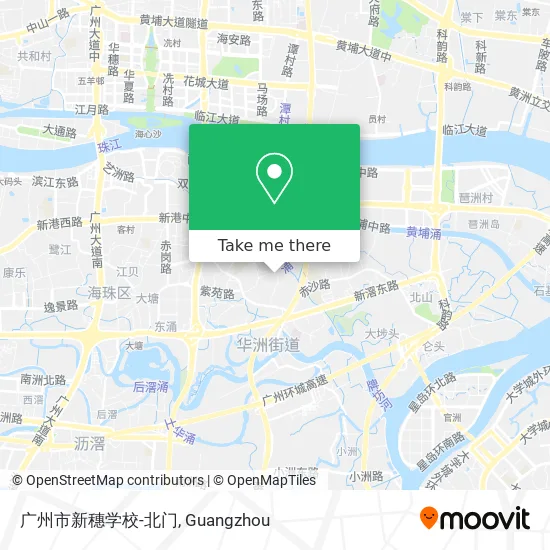 广州市新穗学校-北门 map
