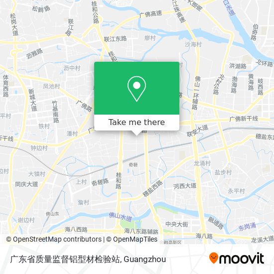 广东省质量监督铝型材检验站 map