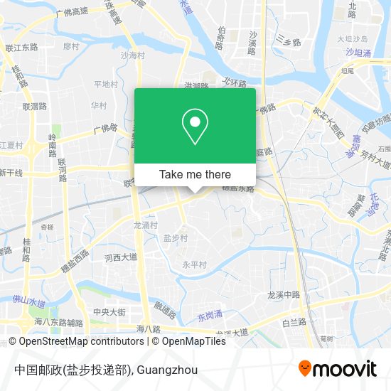 中国邮政(盐步投递部) map