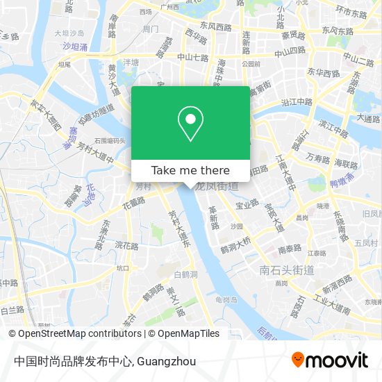 中国时尚品牌发布中心 map