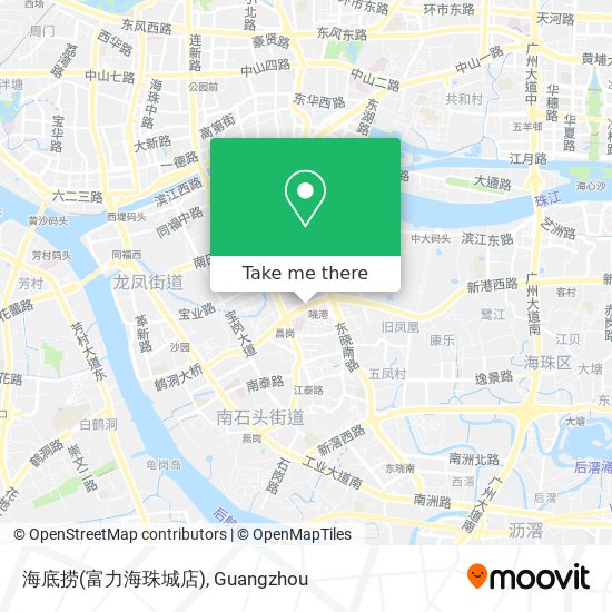 海底捞(富力海珠城店) map