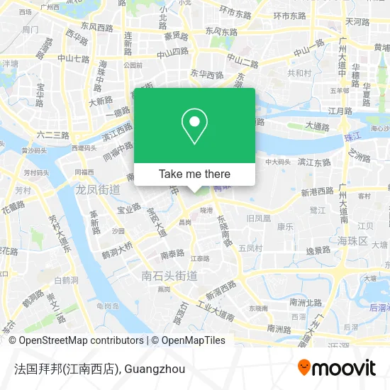法国拜邦(江南西店) map