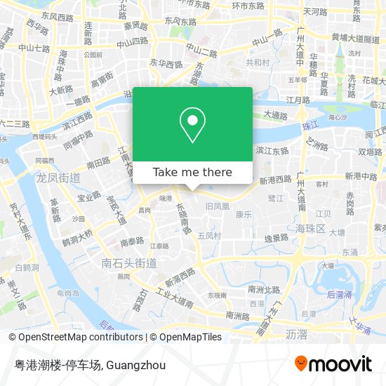 粤港潮楼-停车场 map