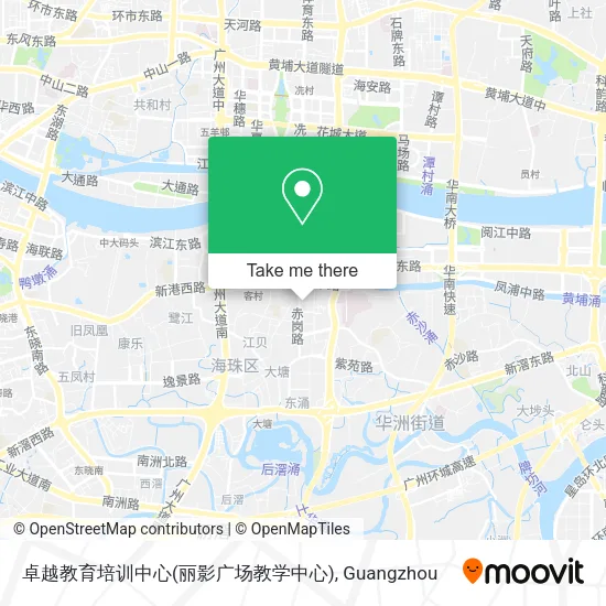 卓越教育培训中心(丽影广场教学中心) map