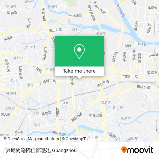 兴腾物流招租管理处 map