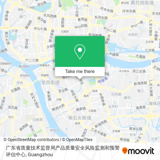广东省质量技术监督局产品质量安全风险监测和预警评估中心 map