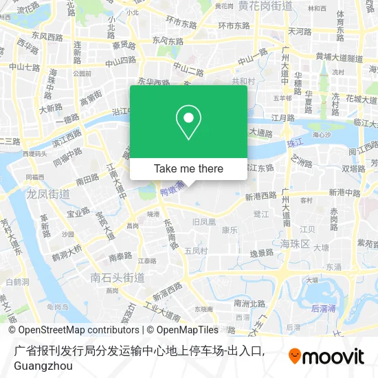 广省报刊发行局分发运输中心地上停车场-出入口 map