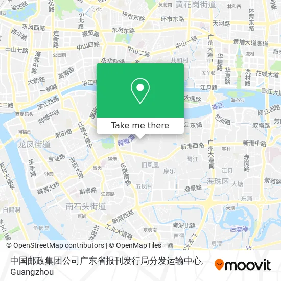 中国邮政集团公司广东省报刊发行局分发运输中心 map