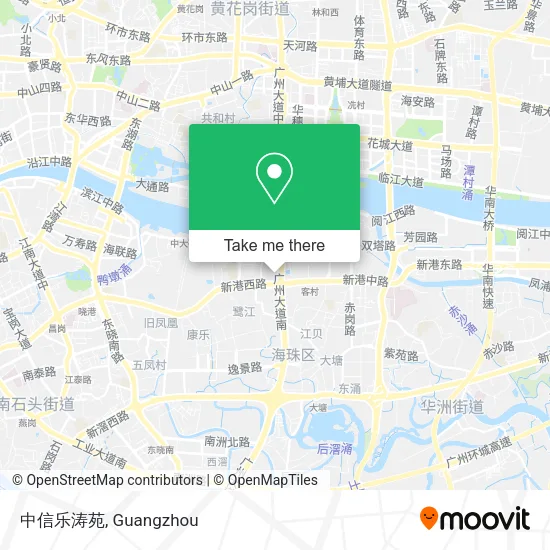 中信乐涛苑 map