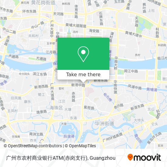 广州市农村商业银行ATM(赤岗支行) map