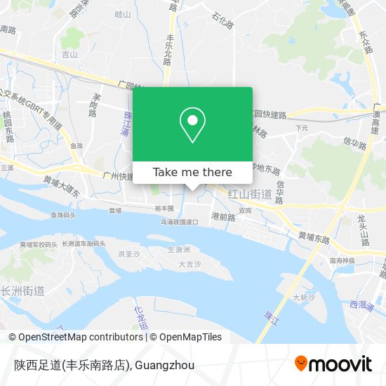 陕西足道(丰乐南路店) map